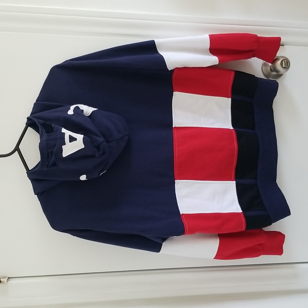 Captain America Zip-Up Hoodie / Size Boys XL - Picture 2 of 7